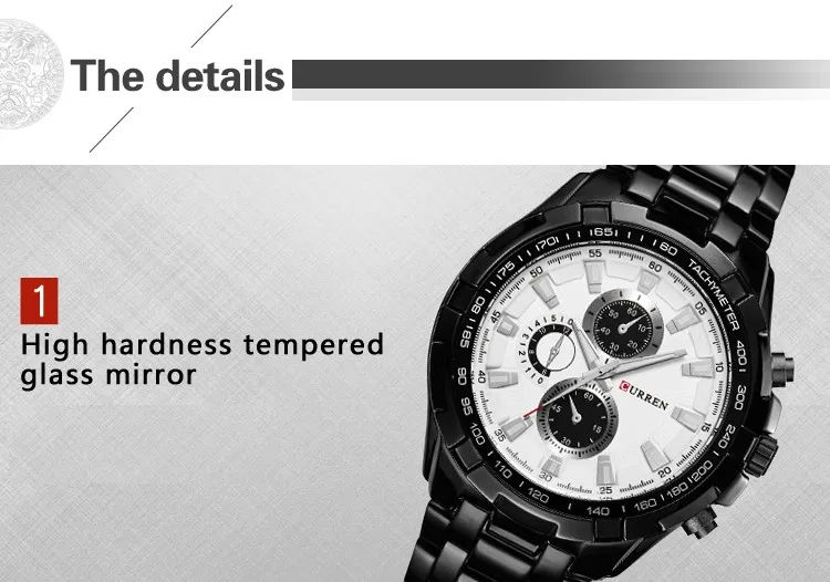 curren men watch dress japanese movement quartz watch 8023 stainless steel band curren brand luxury men quartz wrist watch
