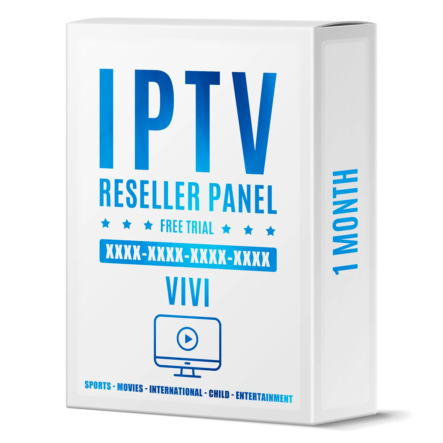 

1 month 2021 World list IPTV code free trial Android tvbox Set Top Box vivi reseller panel 4k firestick m3u iptv subscription