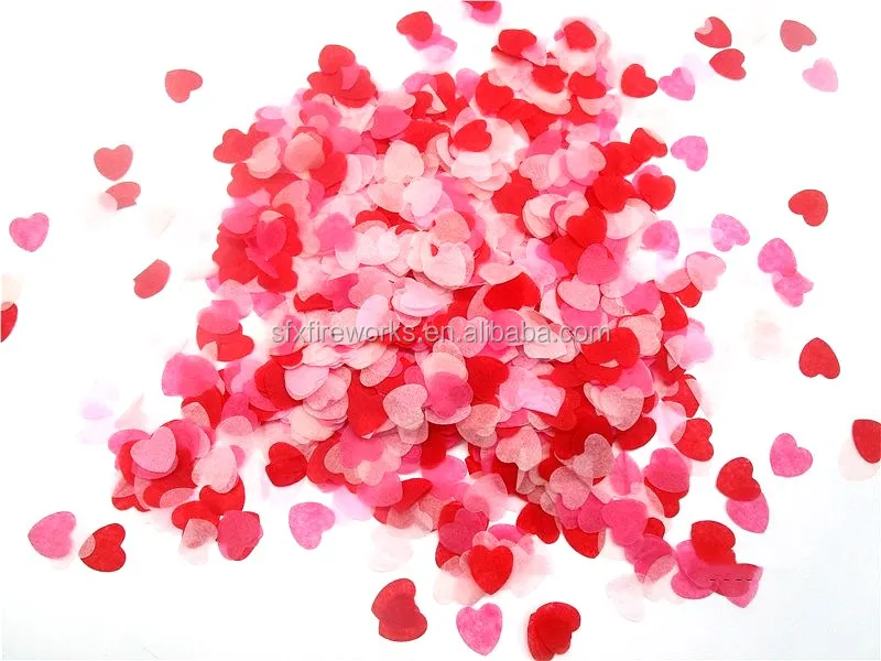 Tabela De Coração Vermelho Confete Casamento Dia Dos Namorados Festa De Aniversário Decoração Para Decoração 