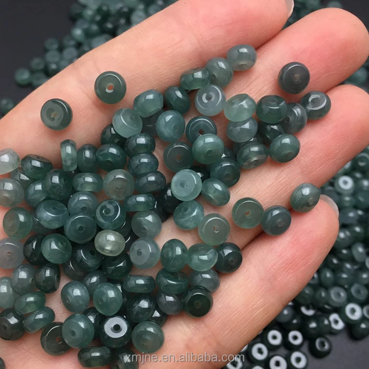 

Burma jadeite a cargo dangerous jade scraps and pieces small accessories jade abacus beads small buckle crafts wholesale