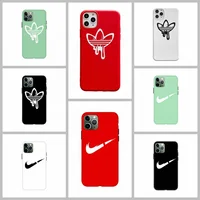 

Fashion Street tide Phone Case sports Logo Soft Phone Cover Case For iphone 11 Pro Max XR XS 8 7 Plus