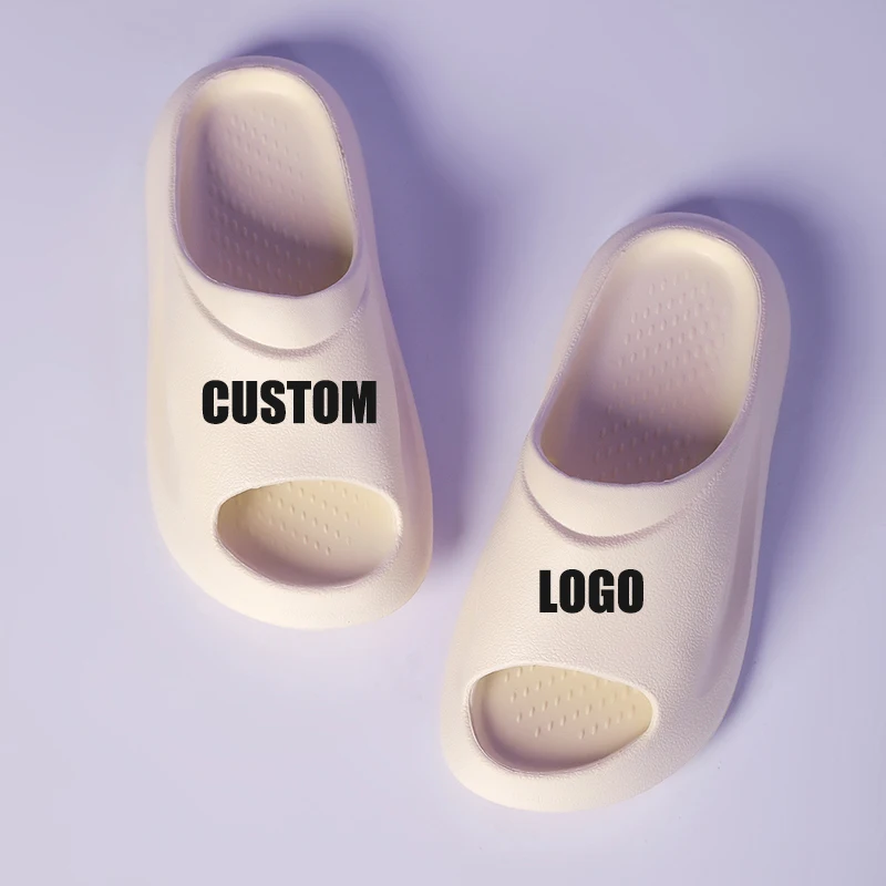 

Customize Summer Slippers Wholesale Men Slippers Lovely slides Outdoor Women Sandals Couples Eva Soft adult slippers