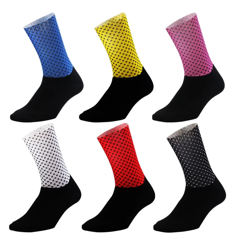 

High Quality Cycling Socks Outdoor Sports Socks Running Fitness Breathable Wear Resistant Sweat Absorption Team Socks