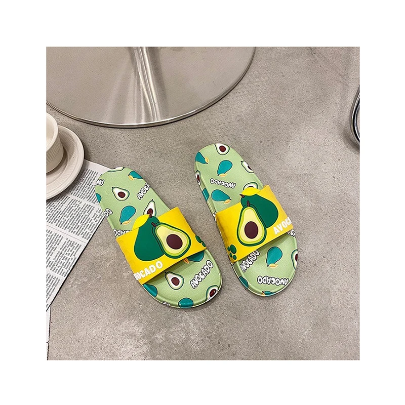 

Wholesale Summer Outdoor Slippers PVC Women Indoor Casual Slippers, As picture