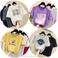 

2020 New Cheap High Quality Simple Women's T-shirt Cotton Short Sleeve
