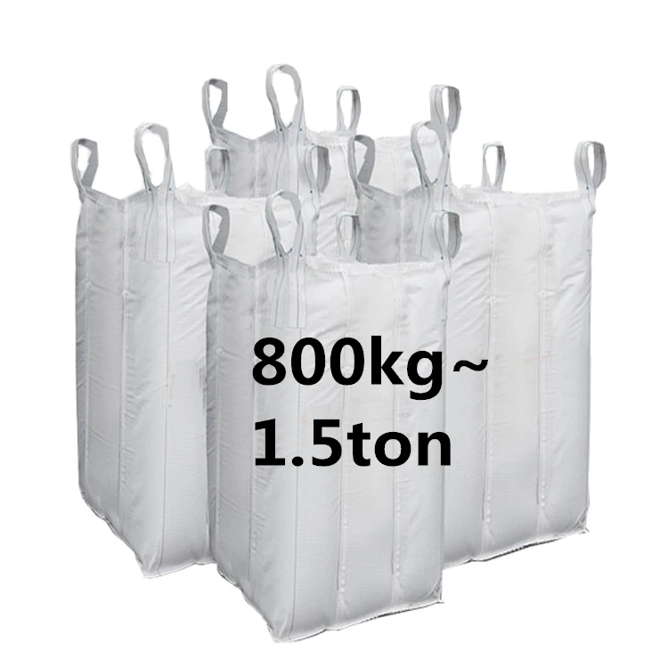 EGP Fibc Bulk Big Bag 500kg 1000kg 1500kg 1800kg Tubular Circular pp Jumbo Bag for Powder with Liner Inner Inside Dimension
