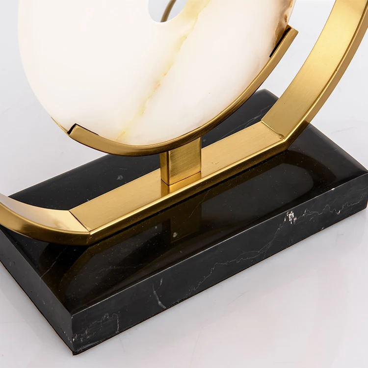 Unique Products 2020 Cheap Price  High Quality  Hotel Bedroom Elliptic Fabric Shade Table Lamp