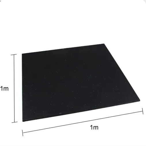 

Outdoor Indoor Playground Fitness Gym Rubber Floor Roll Epdm Tile Fitness Rubber Mat Crossfit for Gym Rubber Floor Covering, Any color can be customized