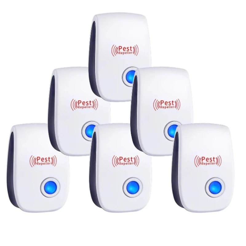 

6 Pack Amazon Best Seller Top selling Electronic Ultrasonic Pest Repeller For US /UK /EU /AU