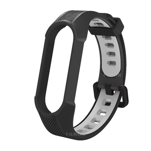

Double Color Watch Strap Soft Bands for Mi Band 5 Strap for Xiaomi Mi Band 6 Rubber Pendant, Optional