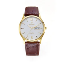 

2020 trends hot selling custom logo genuine leather watch classic watches men wrist luxury