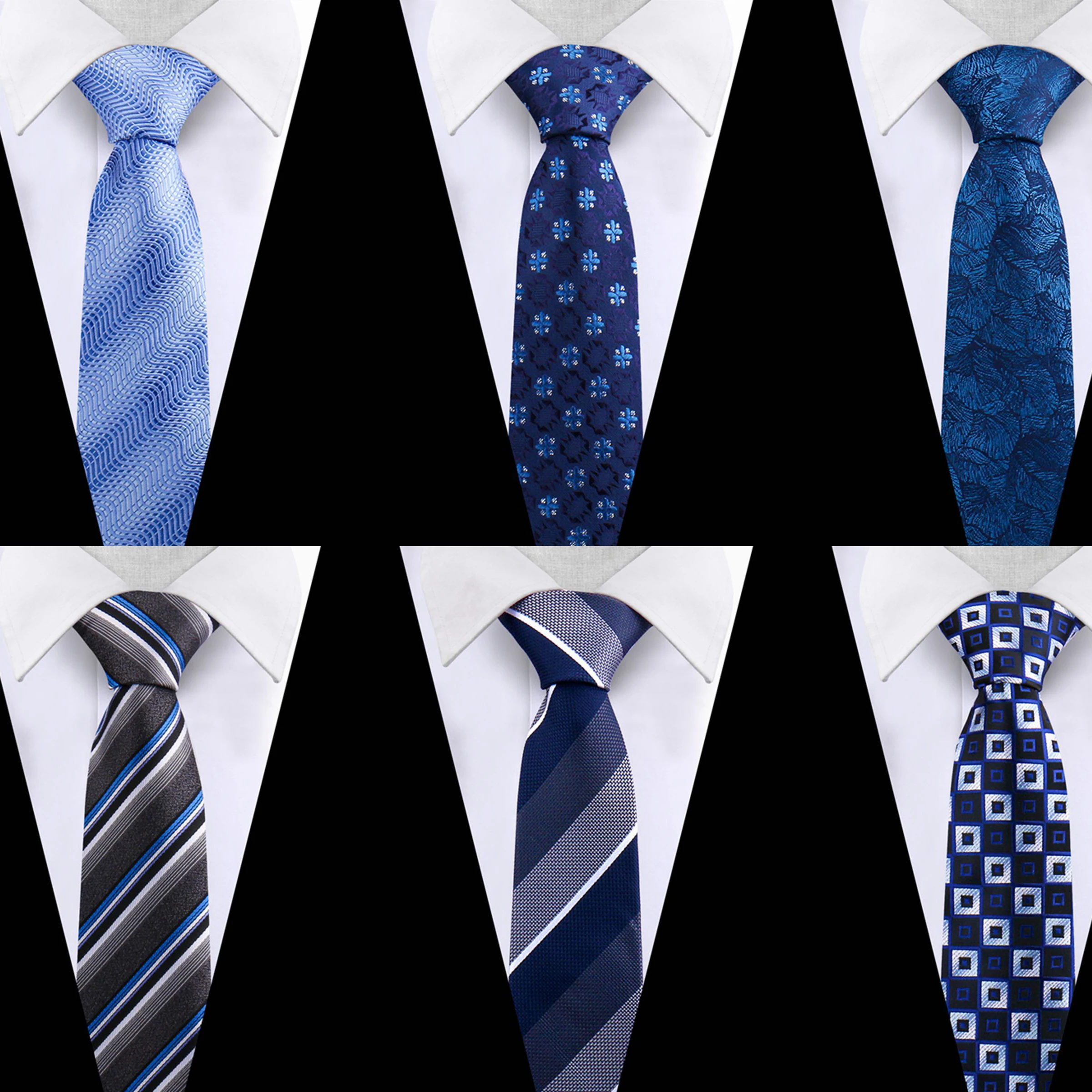 Jacquard Silk Blend Tie Suits