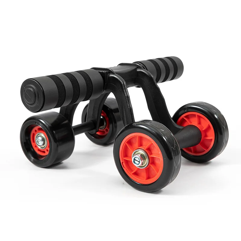

Multifunctional Abdominal Muscle Exercise Automatic Rebound Four-Wheel Abdominal Roller Wheel