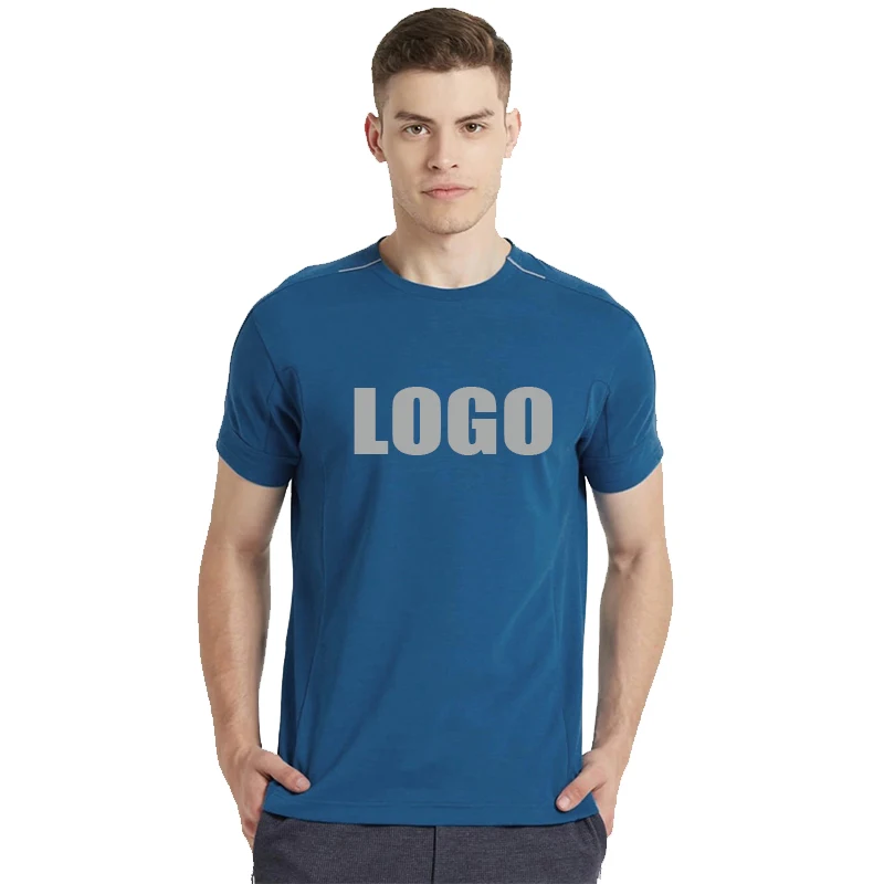 

Fashion Design Plain Blank 100% Cotton Oversized Short Sleeve O-Neck Men'S T Shirt