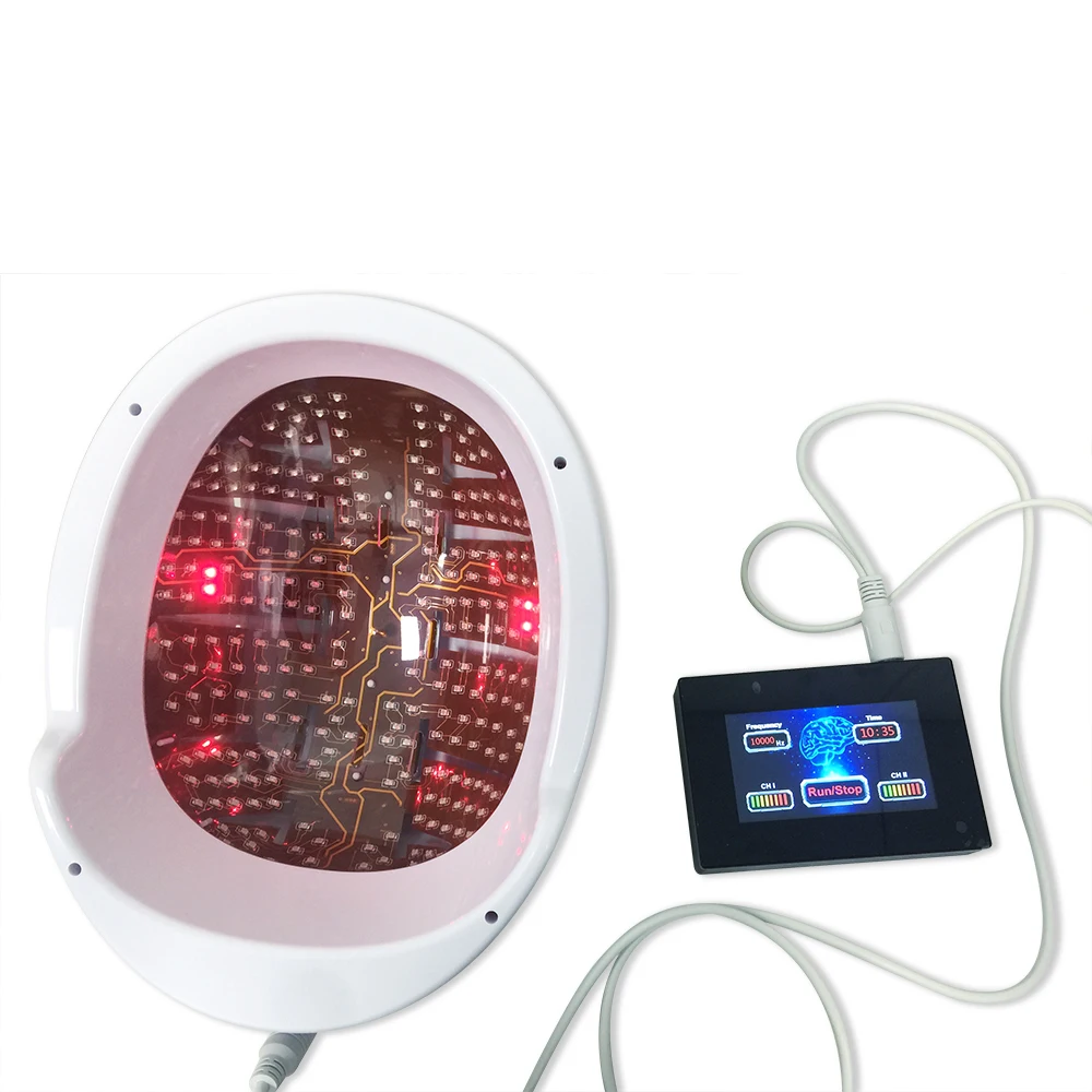 

Medical peripheral neuropathy cure helmet household 810nm led light therapy