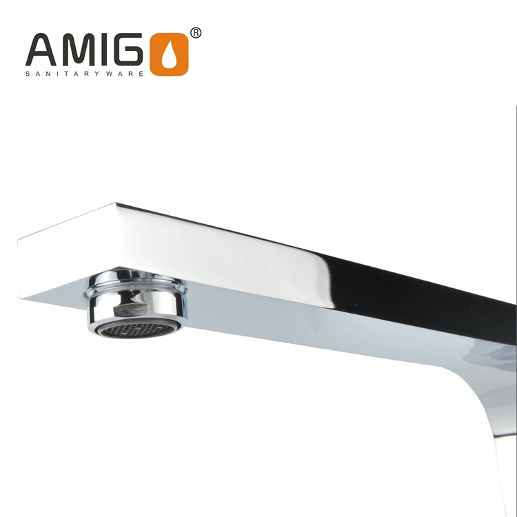 
Kaiping faucet manufacturer single handle wash basin mixer brass sink mixer tap luxury bathroom tap 