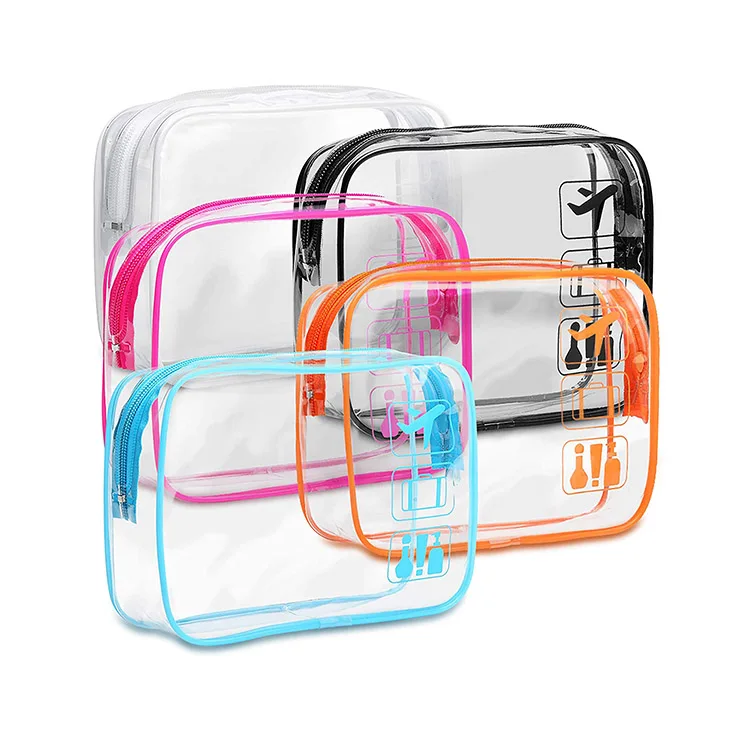 

Cheap Factory Price Make-up Pvc With Zipper Women Makeup Bag Cosmetic, Yellow,white ,black,orange,blue,red