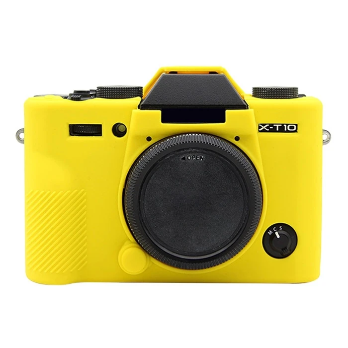 

Dropshipping Factory price PULUZ Soft Silicone Protective Case Camera Bag for FUJIFILM X-T20, Camouflage, yellow