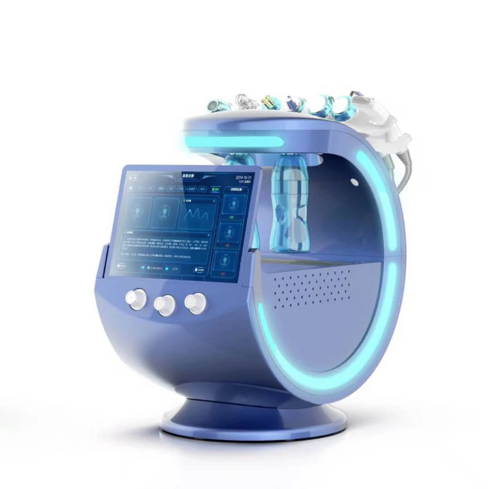 

7 in 1 Face registration mobile APP control skin hair analysis analyzer machine