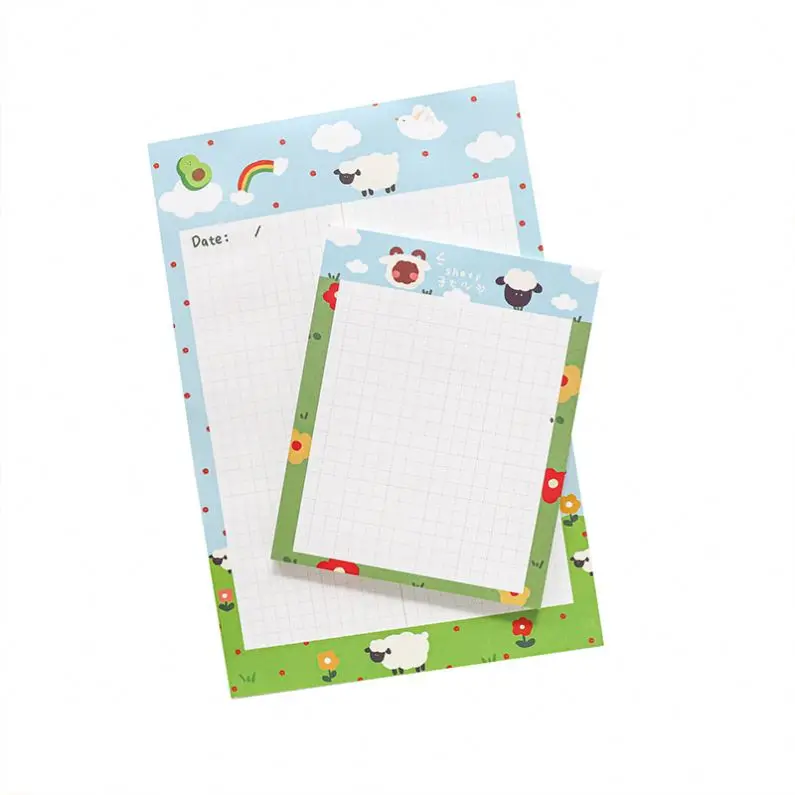 

Hot Sale Kawaii Animal Series Sticky Note Hand Writing Stickers