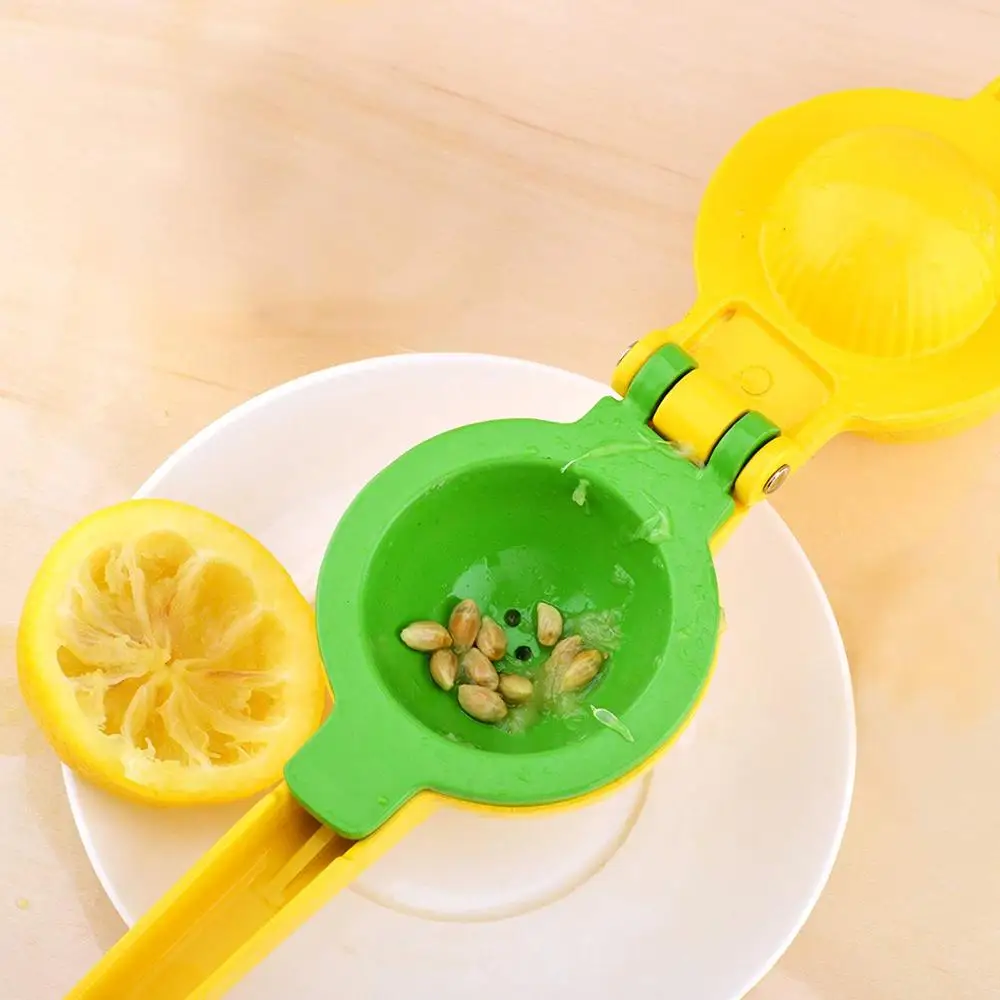 Original lemon lime squeezer, heavy duty metal manual hand juicer press for juicing kitchen tool
