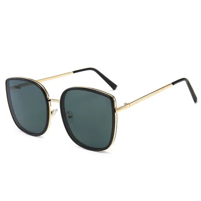 

Sunglasses 2021 Women Large Frame Sunglasses Retro Unisex Men Sunglasses Metal Frame UV Protection sun glasses river UV-400, Custom colors