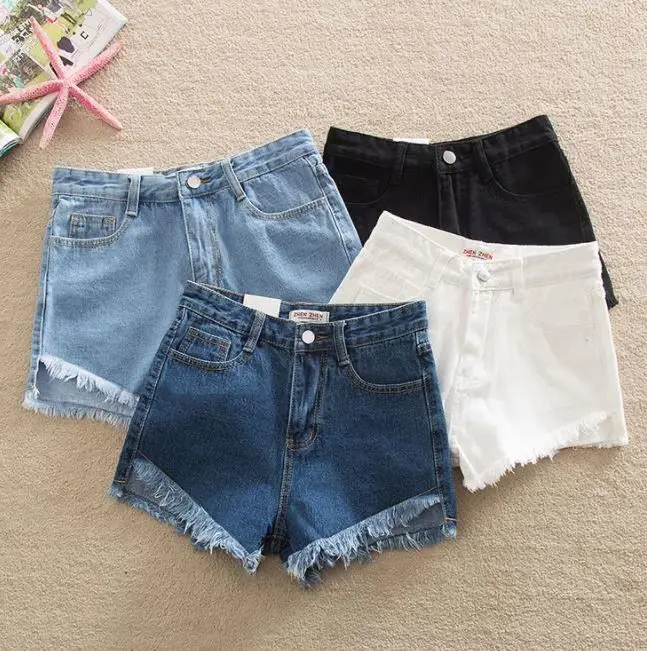 

2021 New Style Summer High waist womens jeans short pants