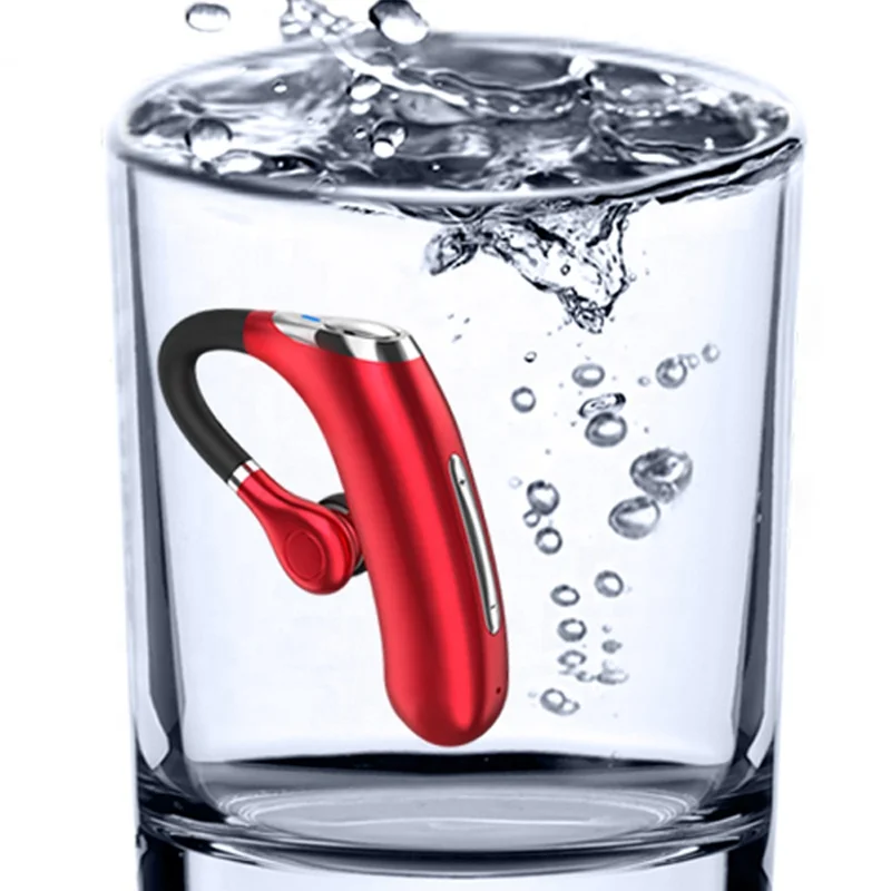 

High Quality Waterproof IPX7 Sweatproof Running Earbuds Headsets Wireless Earphone for Car Handsfree, Black, red, silver