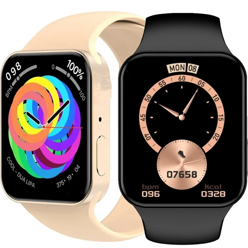 

2022 Latest IWO 7 serie 7 Smart Watch Woman 1.82 inch Full Touch IP68 Waterproof Fitness Tracker Men IWO7 Smartwatch, Black, white, pink, red, blue