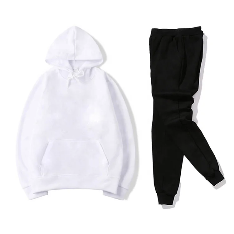 

Women Solid Color 2 Piece Clothing Sports Hoodies And Trousers Set