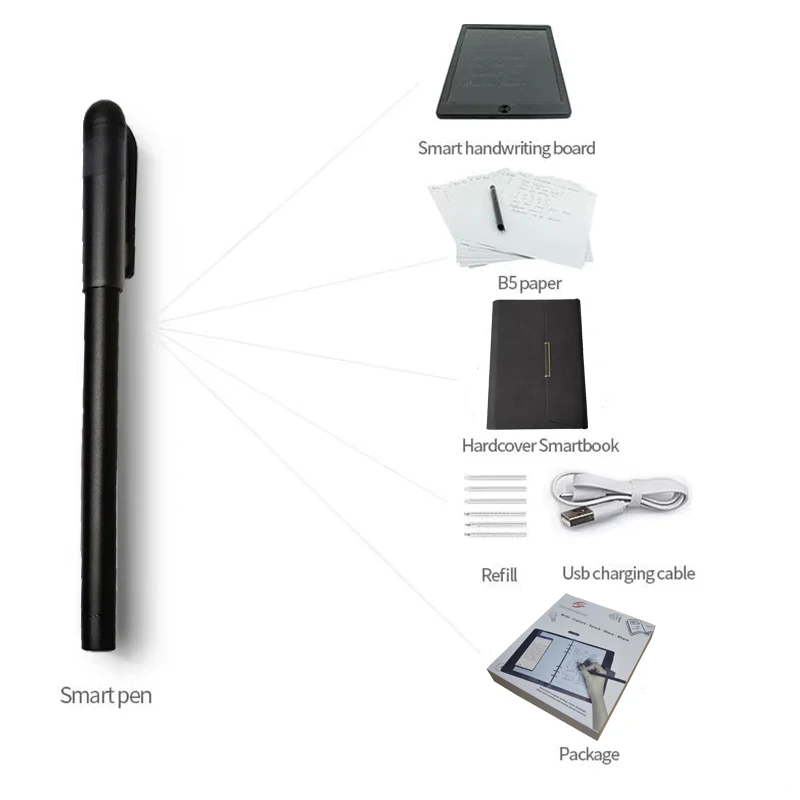 New Product With High-Tech Cloud Storage Synchronized Handwriting Recognition Smart Pen and Notebook Writing Set