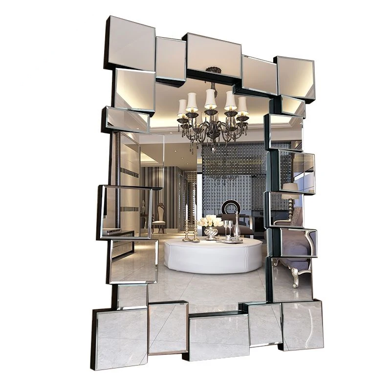 100X75cm High End Large Customizable Makeup Various Shape Home Modern Decor Luxury Bed Bathroom Mirror Dropshipping DDP