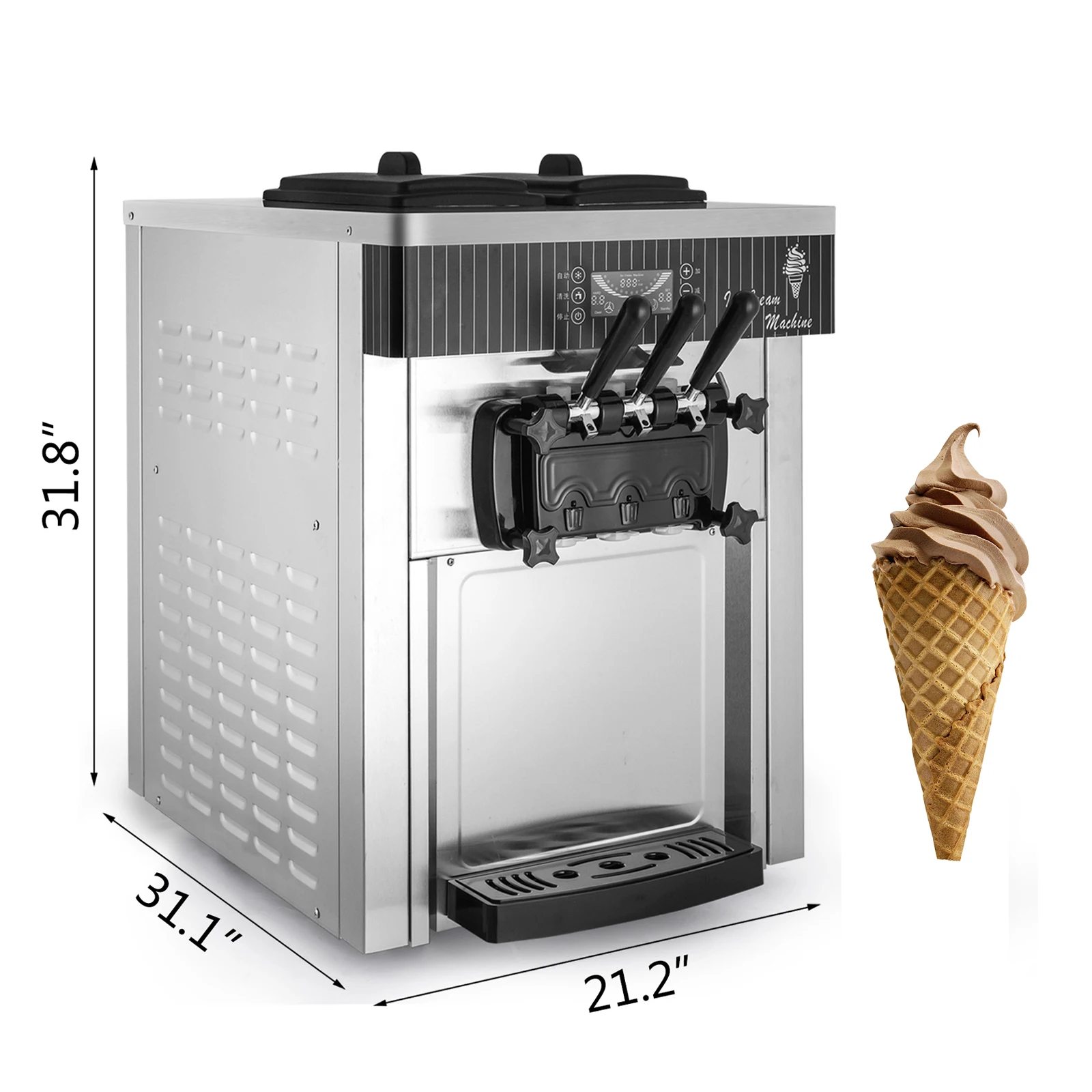 Ice Cream Machine/ice cream making machine/soft ice cream machine  WT/8613824555378