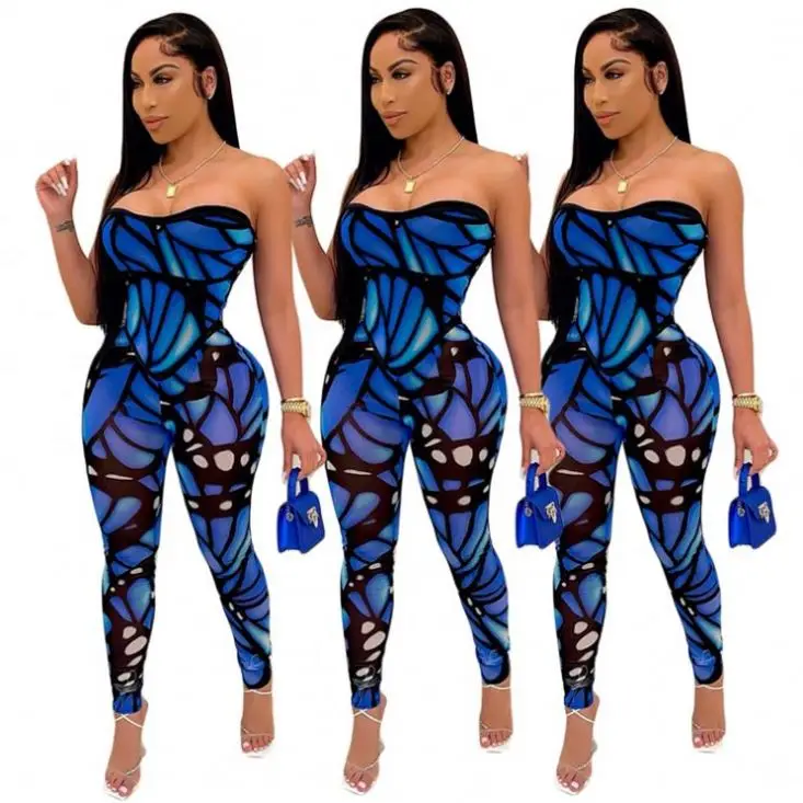 

L06847 New Arrival 2021 Clothing Women And Rompers One Piece Jumpsuits