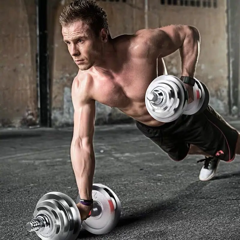 Adjustable Chrome 20kg 40kg Barbell Weight Set Powerlifting Tungsten Dumbbell Buy Tungsten