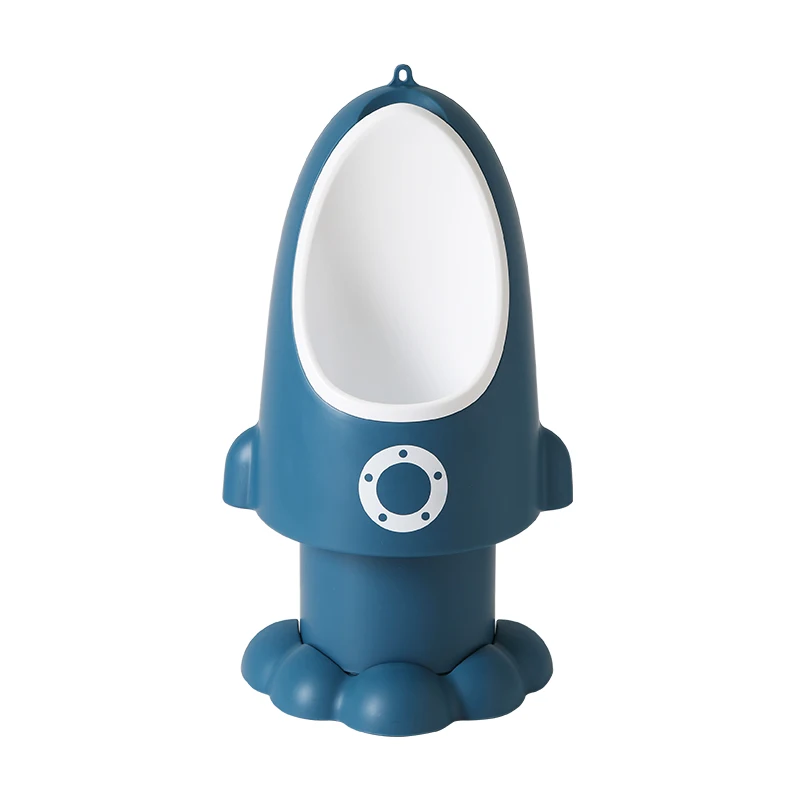 

Portable toilet baby urinal travel boy outdoor kid potty training cartoon infant urinal, Blue,yellow