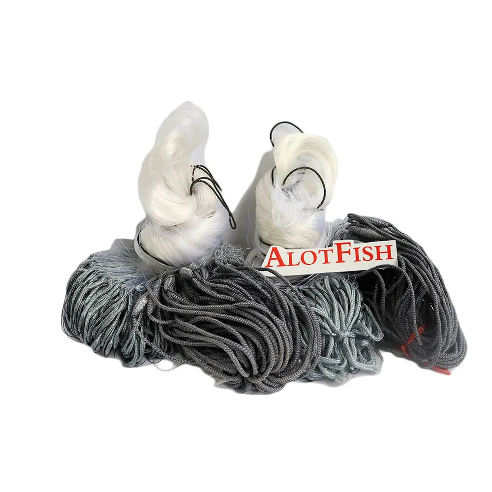 

Nylon Mono Gill Net 3Plyer /Walls Drift Net Fishing Net, Clear white