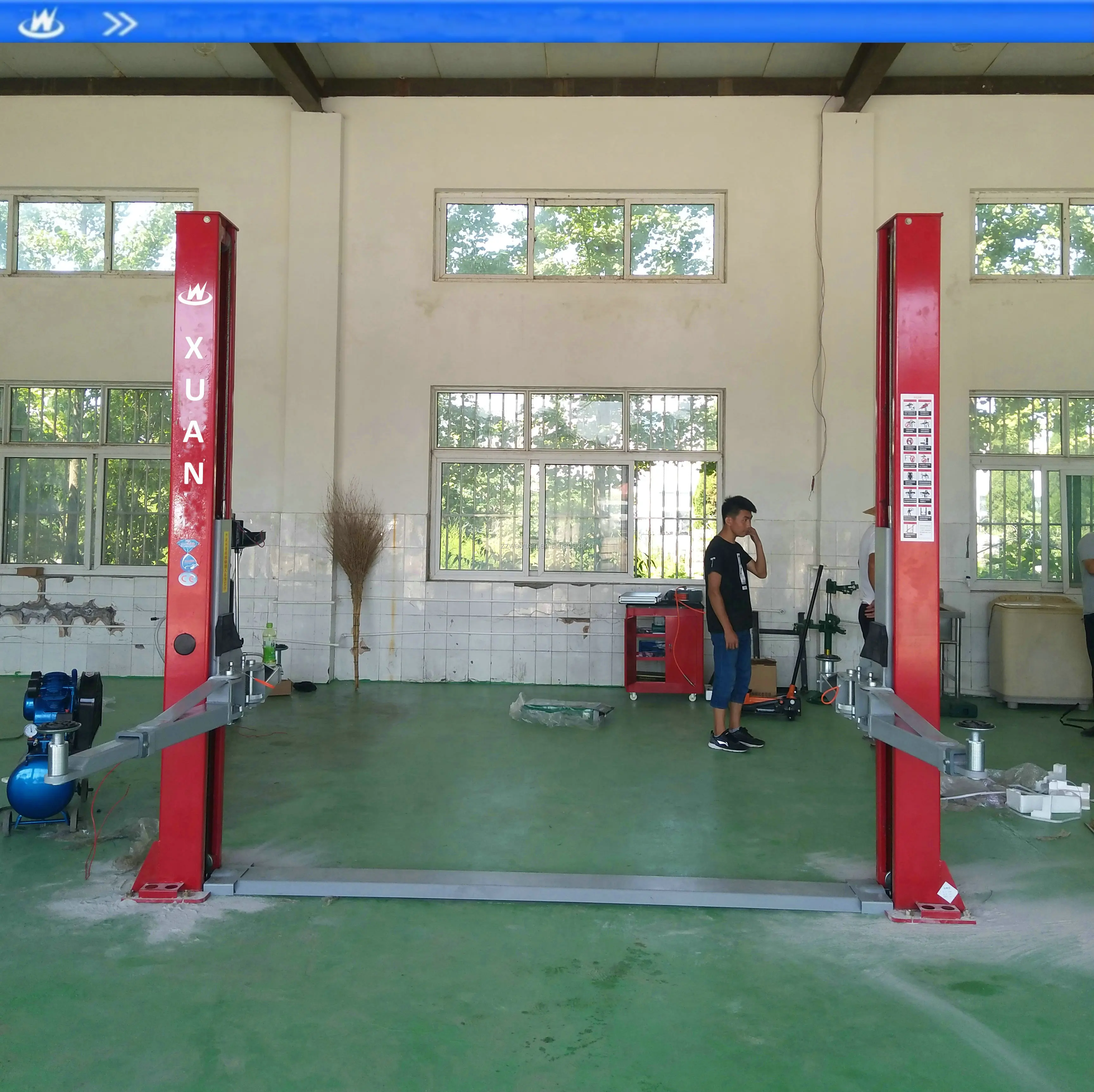 Hot Sales Car Lifting Equipment,Manual Release Floorplate 2