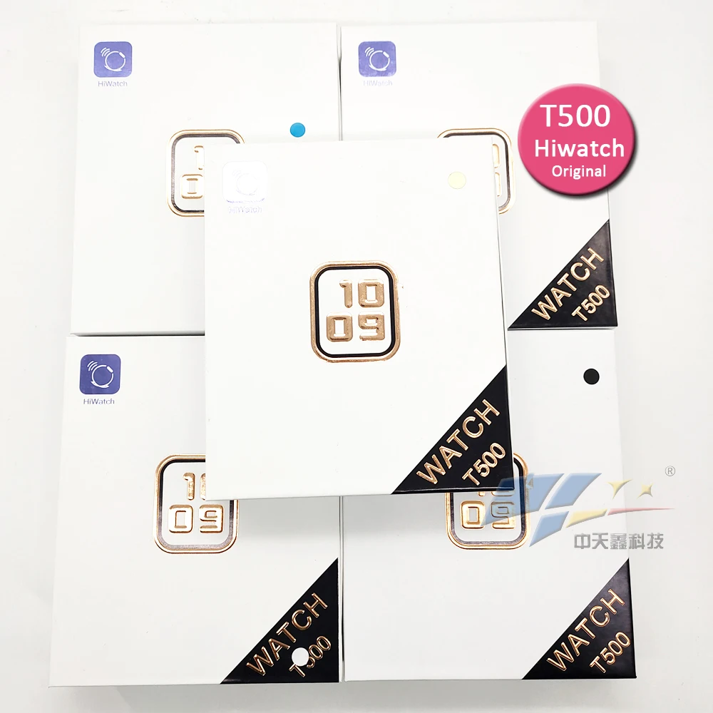 

2021 New T500 Smart Watch BT Call Music Player Heart Rate smartwatch For IOS Android Phone