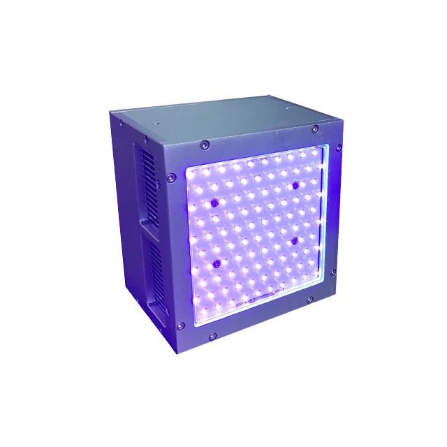 365nm  385nm  customized 100*100mm fan cooling   uv led curing machine