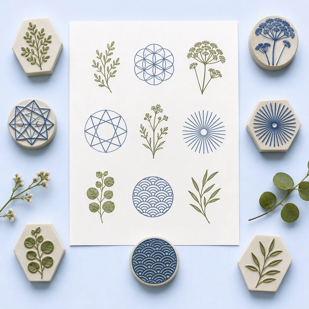 Geometric & Floral Impressions