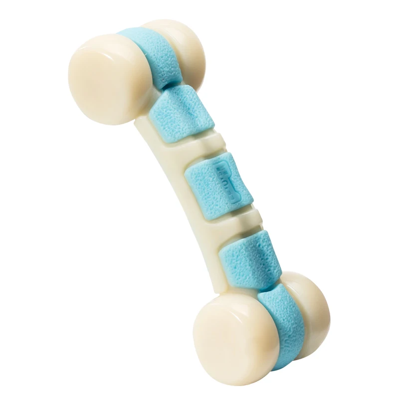 

Hot sale pet training toys rubber food 4inch dog bones, Picture shows