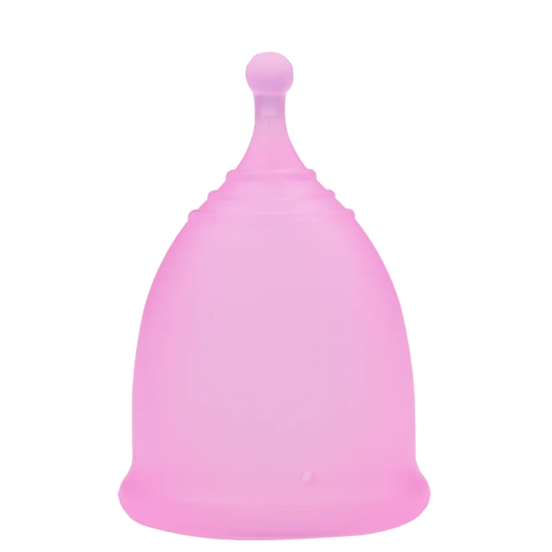 

Menstrual Medical Grade Silicone Women Menstruation Period Organic Medical Menstrual Cup, Pink purple white blue