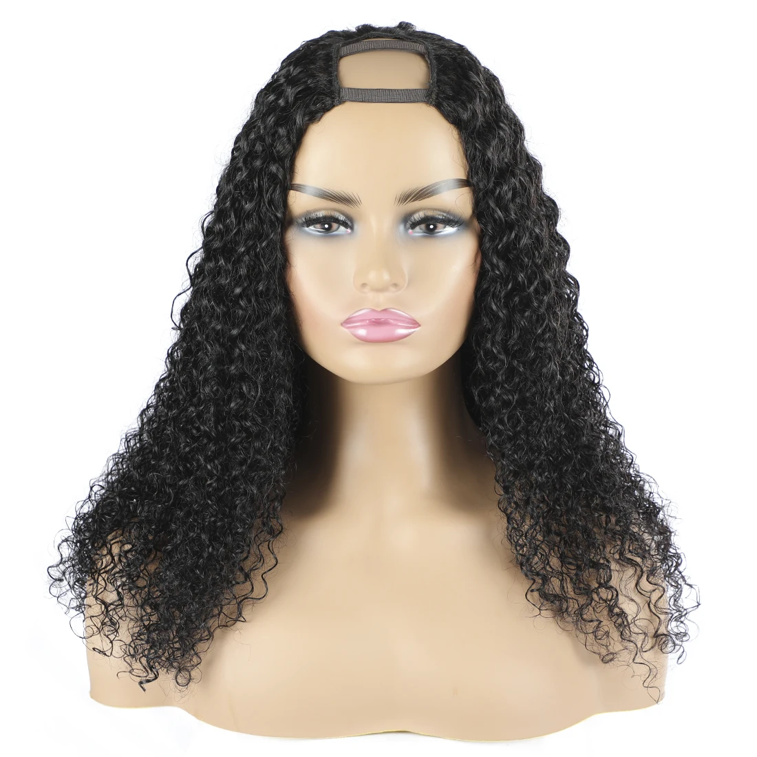 

RTS High Density 100% raw virgin brazilian wave wigs wholesale Jerry curly and pixie U part wig human hair