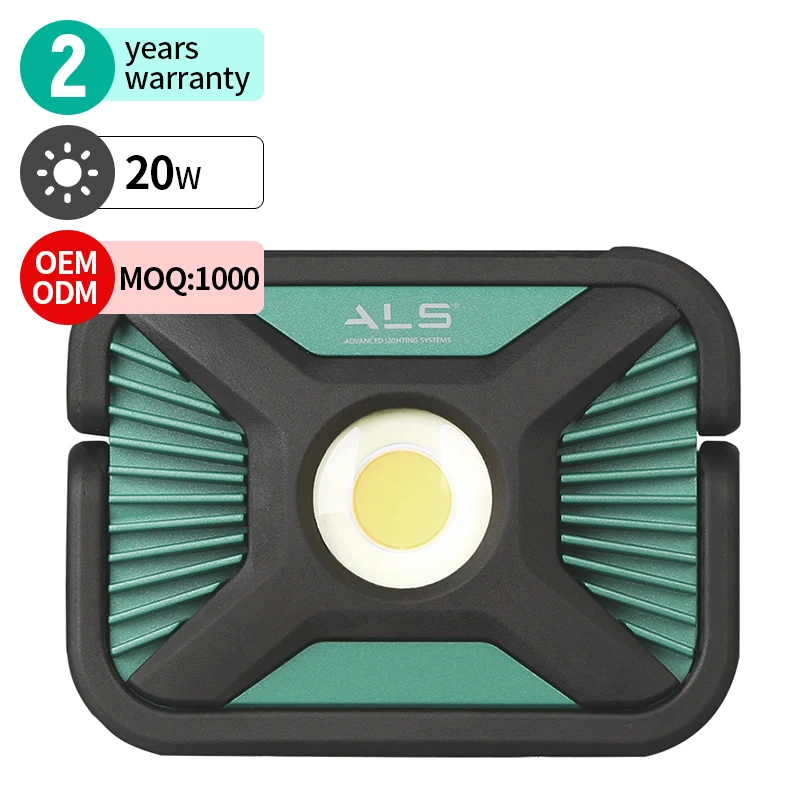 ALS Rechargeable Waterproof Magnetic Handheld COB LED Professional Emergency Spot Light Working Lamp