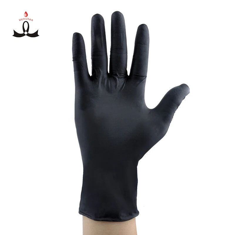 

Factory OEM Direct Protection Disposable Nitrile Tattoo Black Nitrile For Microblading Art Salon