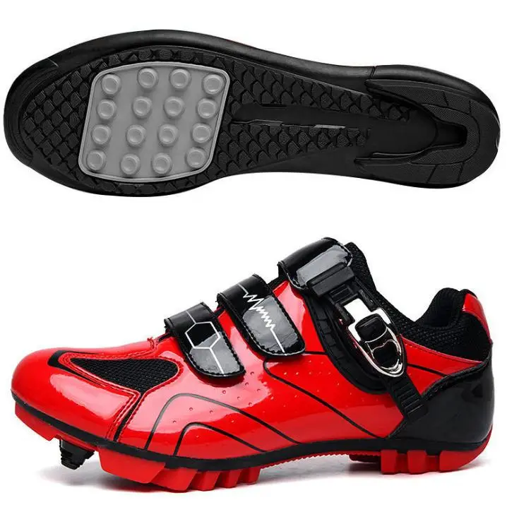 

Factory wholesale Lock-Free Cycling Shoes MTB Road Bike Shoes Cycling Sneakers Unlocked Cycling Shoes, Black/green/red/blue/grey