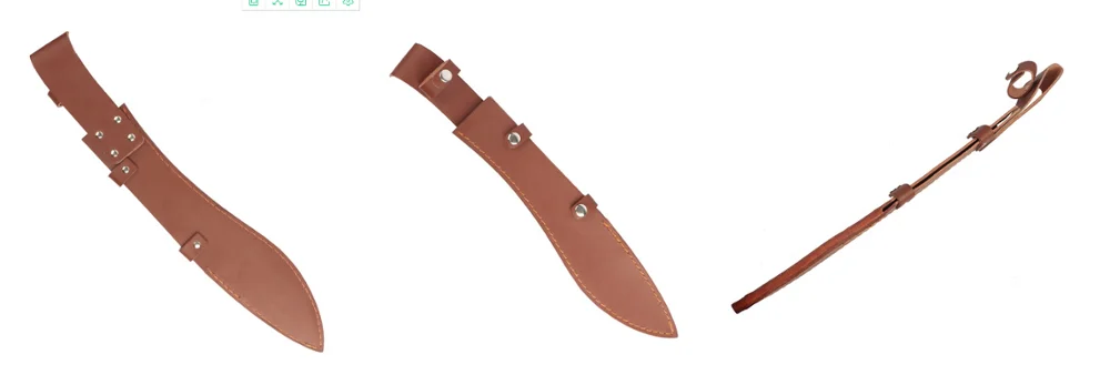 hibo custom leather knife sheath for camping knife