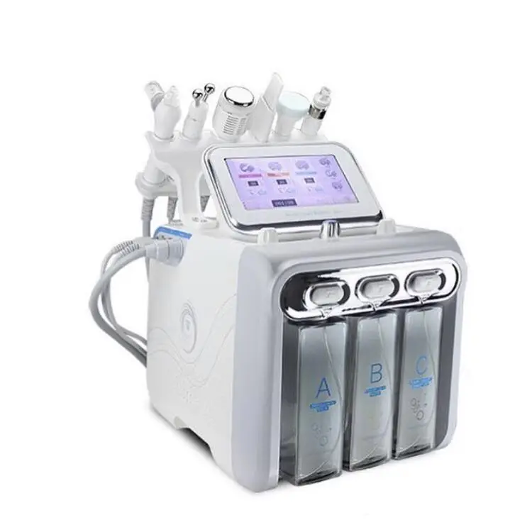 

Korea 6 in 1 Small Bubble Hydra Dermabrasion Facial Machine Oxygen Jet Peeling Ultrasonic RF Lifting