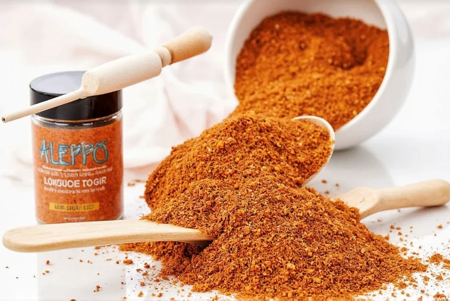 Paprika and cayenne blend in a small dish